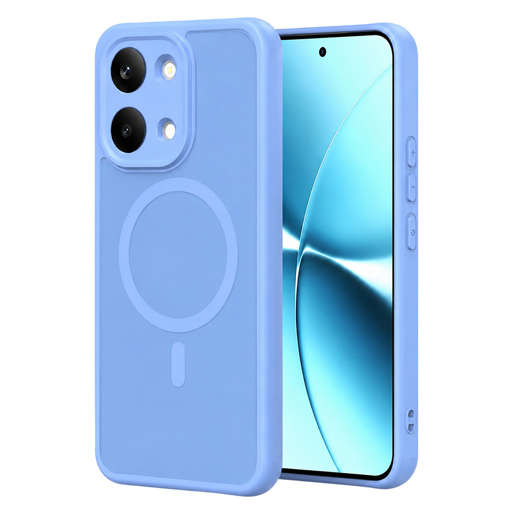 Калъф за Xiaomi Poco X8 Pro Max - Techsuit HaloFrost II MagSafe - Небесносин