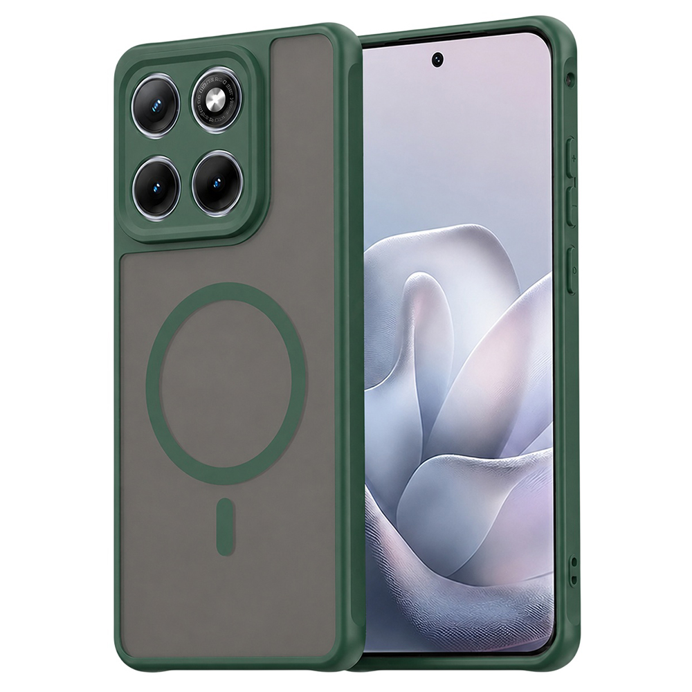 Калъф за Motorola Edge 70 Fusion - Techsuit HaloFrost II MagSafe - Зелен