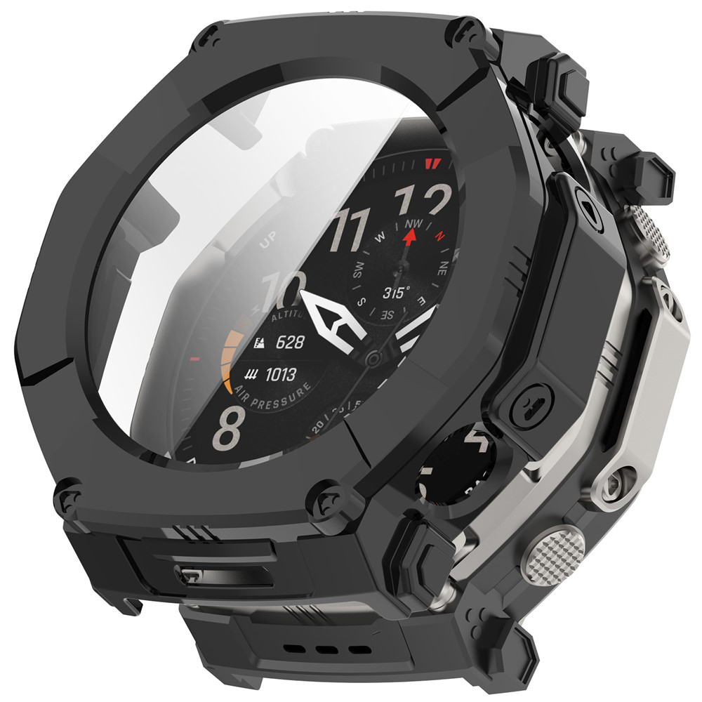 Калъф за Amazfit T-Rex Ultra 2 + калъфче - Techsuit Defense360 Pro - Черен