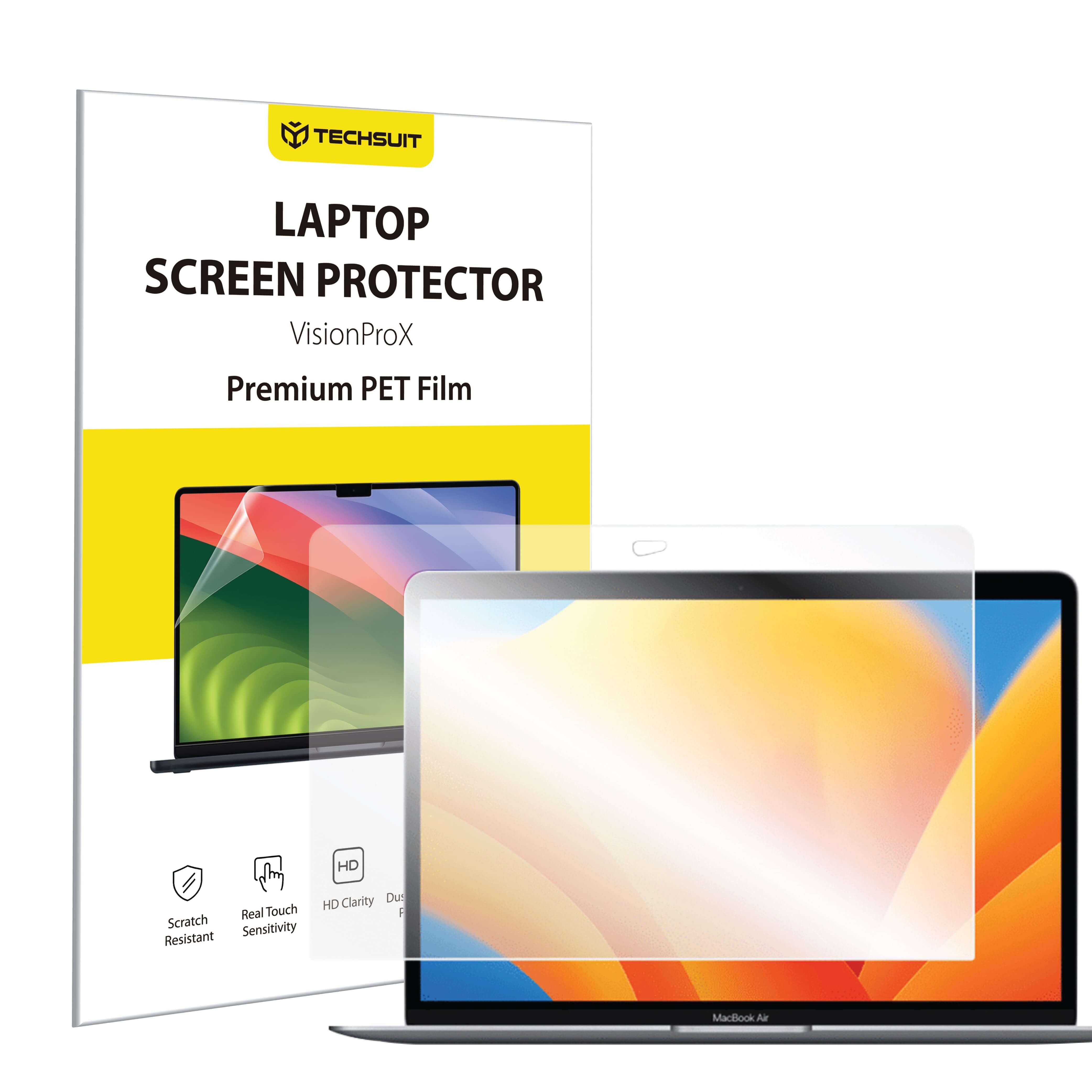 Калъф за MacBook Air 13" (2018/2017/2020) -Techsuit VisionProX Anti-Син Light - Прозрачен
