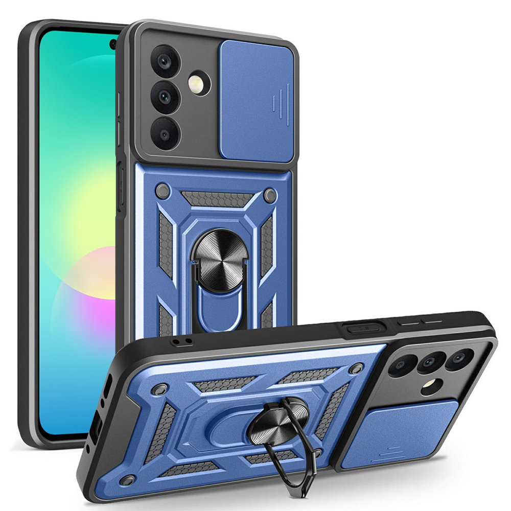 Калъф за Samsung Galaxy A27 5G - Techsuit CamShield Series - Син