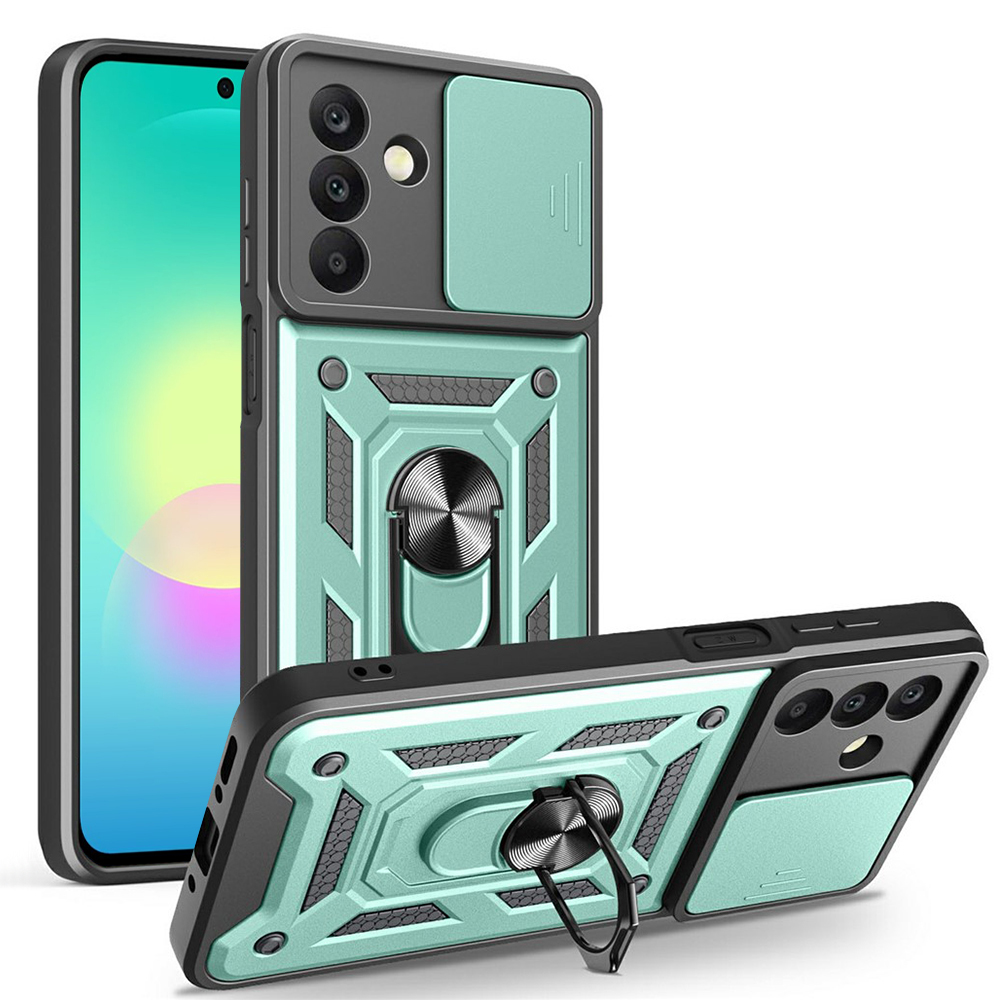 Калъф за Samsung Galaxy A27 5G - Techsuit CamShield Series - Зелен