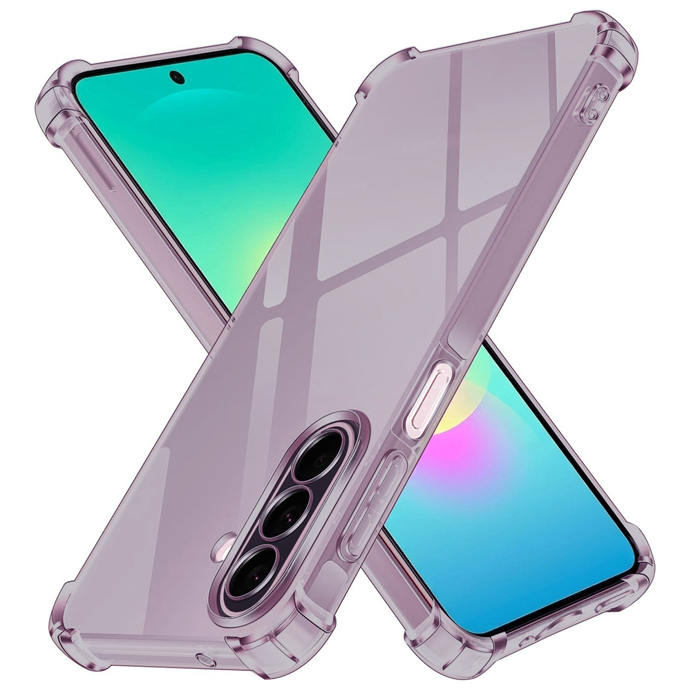 Калъф за Samsung Galaxy A27 5G - Techsuit Shockproof Прозрачен Silicone - Smoke Черен