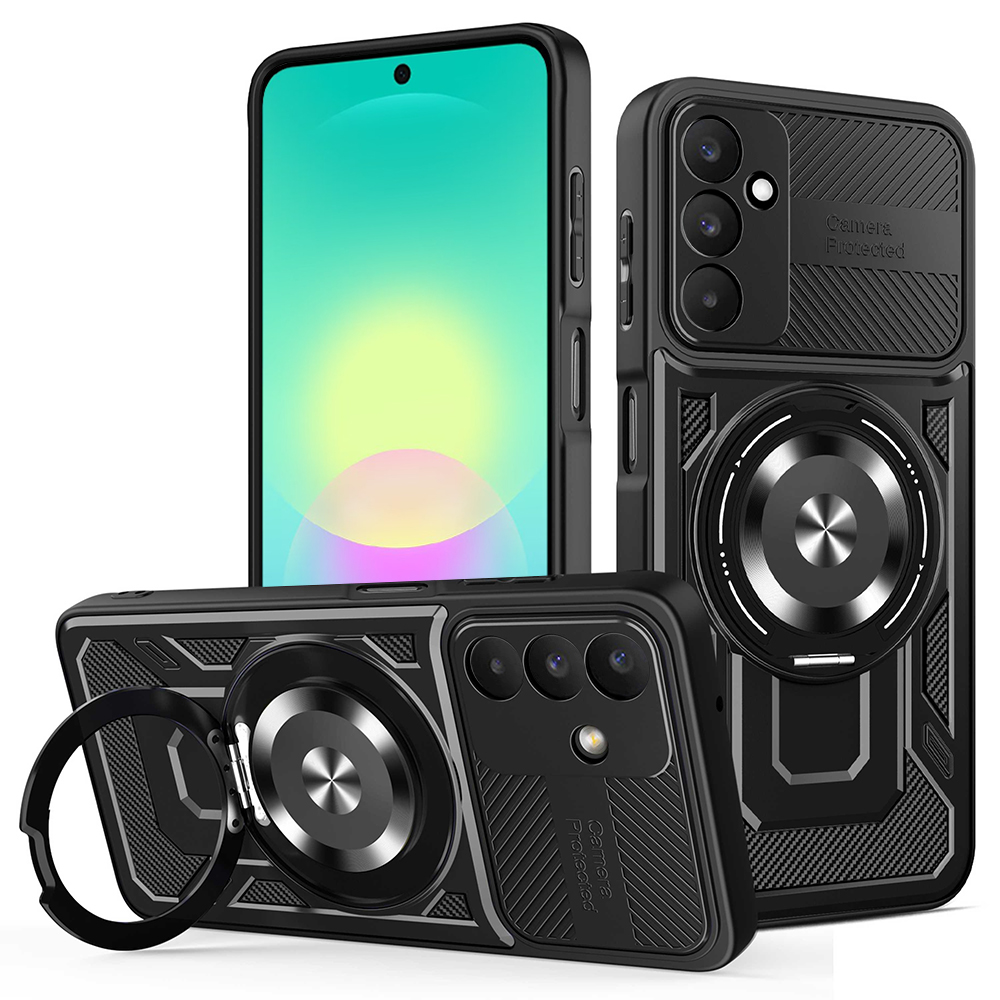 Калъф за Samsung Galaxy A27 5G - Techsuit RuggedCam - Черен