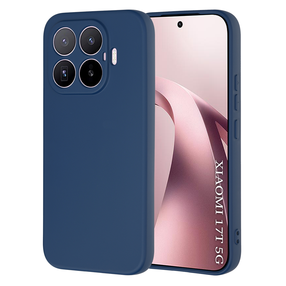 Калъф за Xiaomi 17T - Techsuit SoftFlex - Тъмносин Син