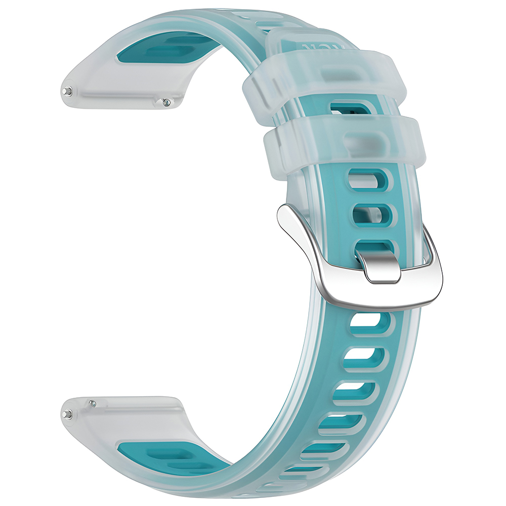 Каишка за часовник за Samsung Galaxy Watch4/5/Active 2, Huawei Watch GT 3 (42мм)/GT 3 Pro (43мм) - Techsuit Watchband 20мм (W084) - Тюркоазена