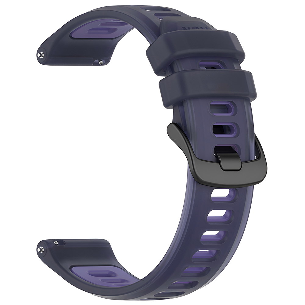 Каишка за часовник за Samsung Galaxy Watch (46мм)/Watch 3/Gear S3, Huawei Watch GT/GT 2 (46мм) - Techsuit Watchband 22мм (W084) - Лилава