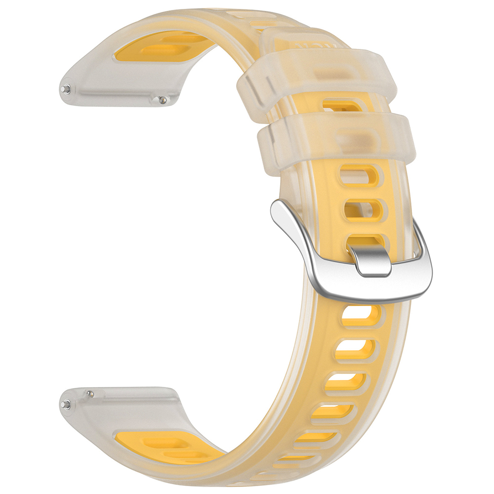 Каишка за часовник за Samsung Galaxy Watch (46мм)/Watch 3/Gear S3, Huawei Watch GT/GT 2 (46мм) - Techsuit Watchband 22мм (W084) - Жълта