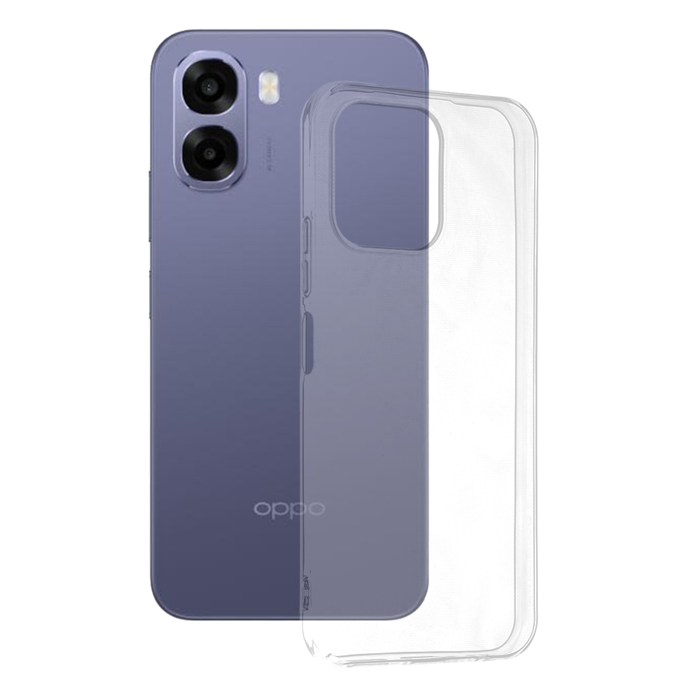 Калъф за Oppo A6x 4G / A6x 5G / A6k 4G - Techsuit Прозрачен Silicone - Прозрачен