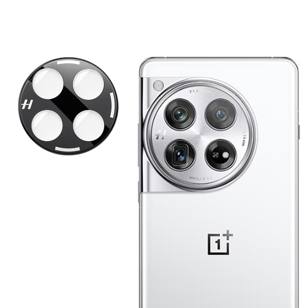 Филм за камера за OnePlus 12 - Techsuit Full Camera Glass - Черен
