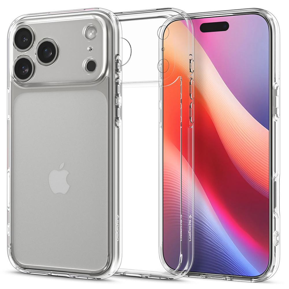 Калъф за iPhone 17 Pro - Spigen Ultra Hybrid (ACS10342) - Crystal Прозрачен
