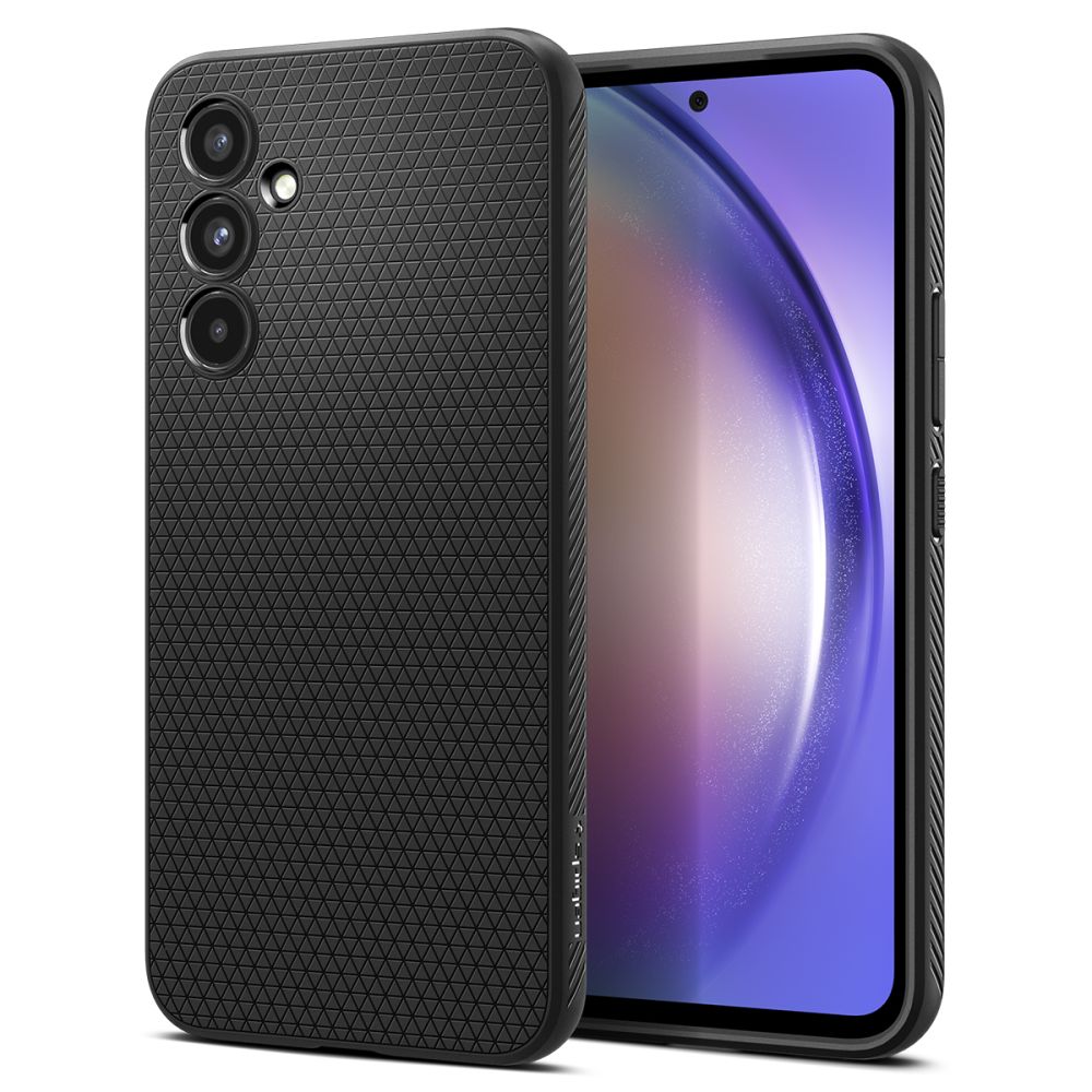 Калъф за Samsung Galaxy A54 - Spigen Liquid Air (ACS05885) - Черен мат