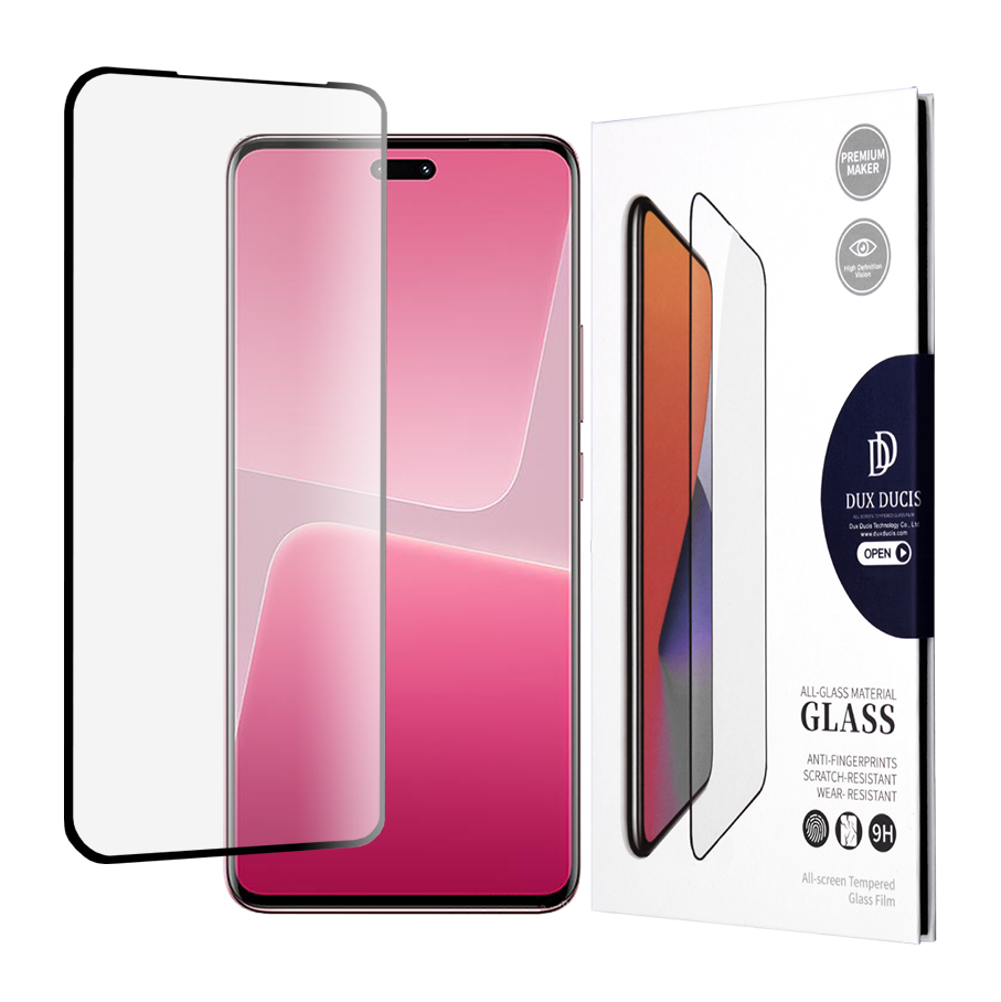 Капак за Xiaomi 13 Lite - Dux Ducis Tempered Glass - Черен