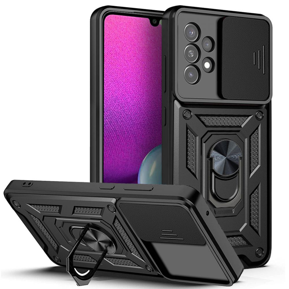 Калъф за Samsung Galaxy A33 5G - Techsuit CamShield Series - Черен