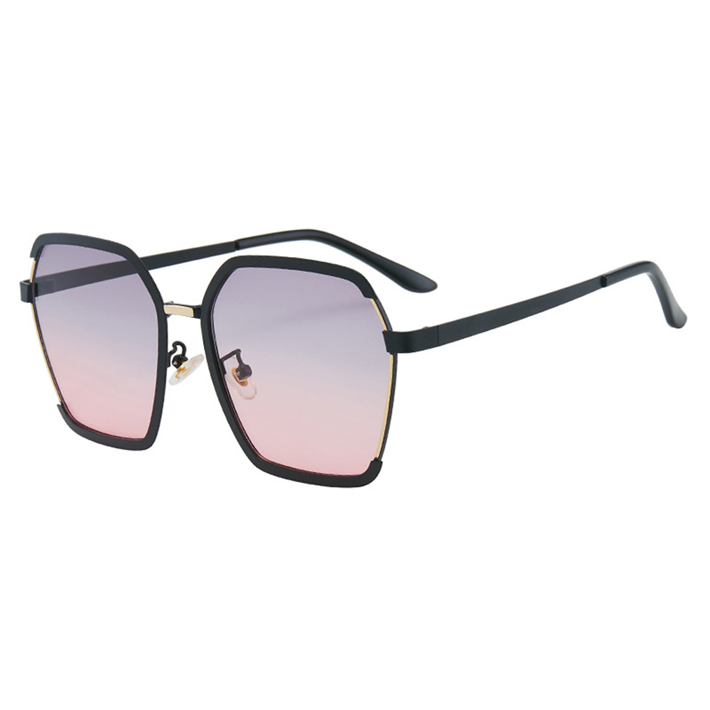 Слънчеви очила - Techsuit Polarized PC (191) - черно / сиво / розово