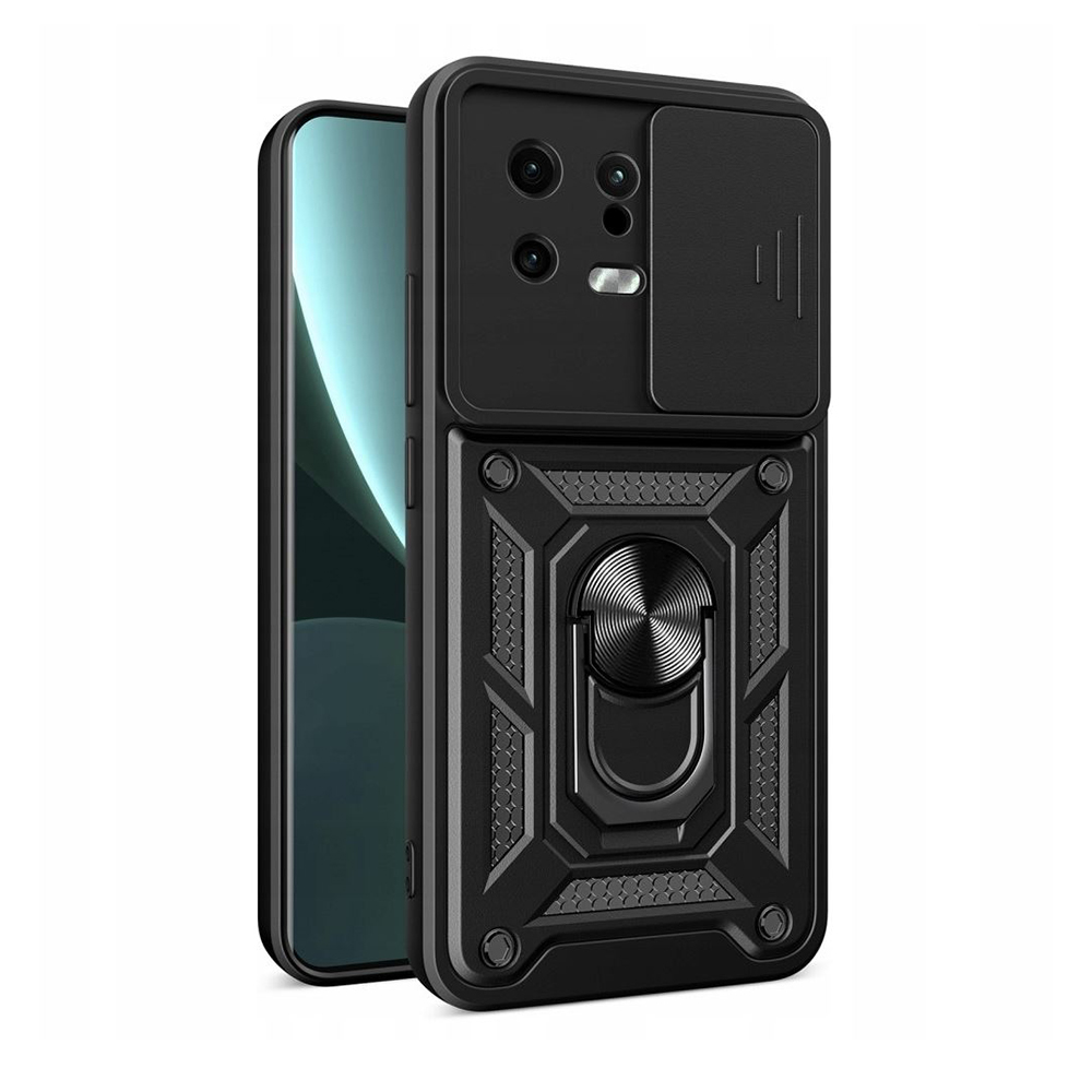 Калъф за Xiaomi 13 - Techsuit CamShield Series - Черен