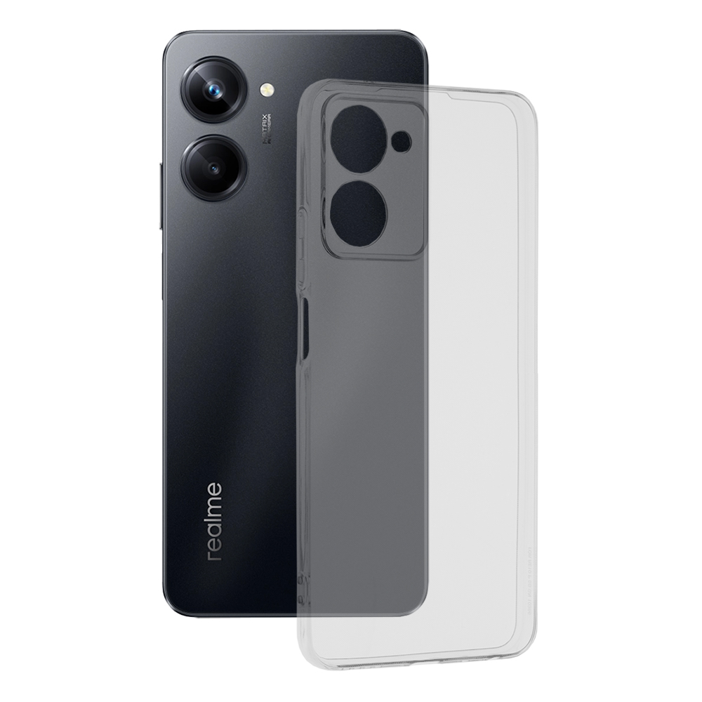 Калъф за Realme 10 Pro - Techsuit Прозрачен Silicone - Прозрачен