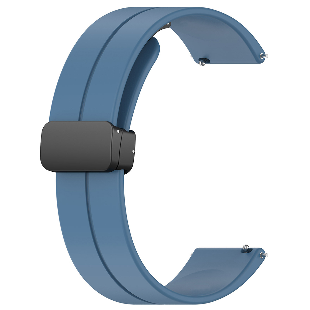 Каишка за Huawei Watch GT 4 (41mm)/W1/Honor Watch S1/Garmin Venu 2S/Vivoactive 4S - Techsuit Watchband 18mm (W011) - Син