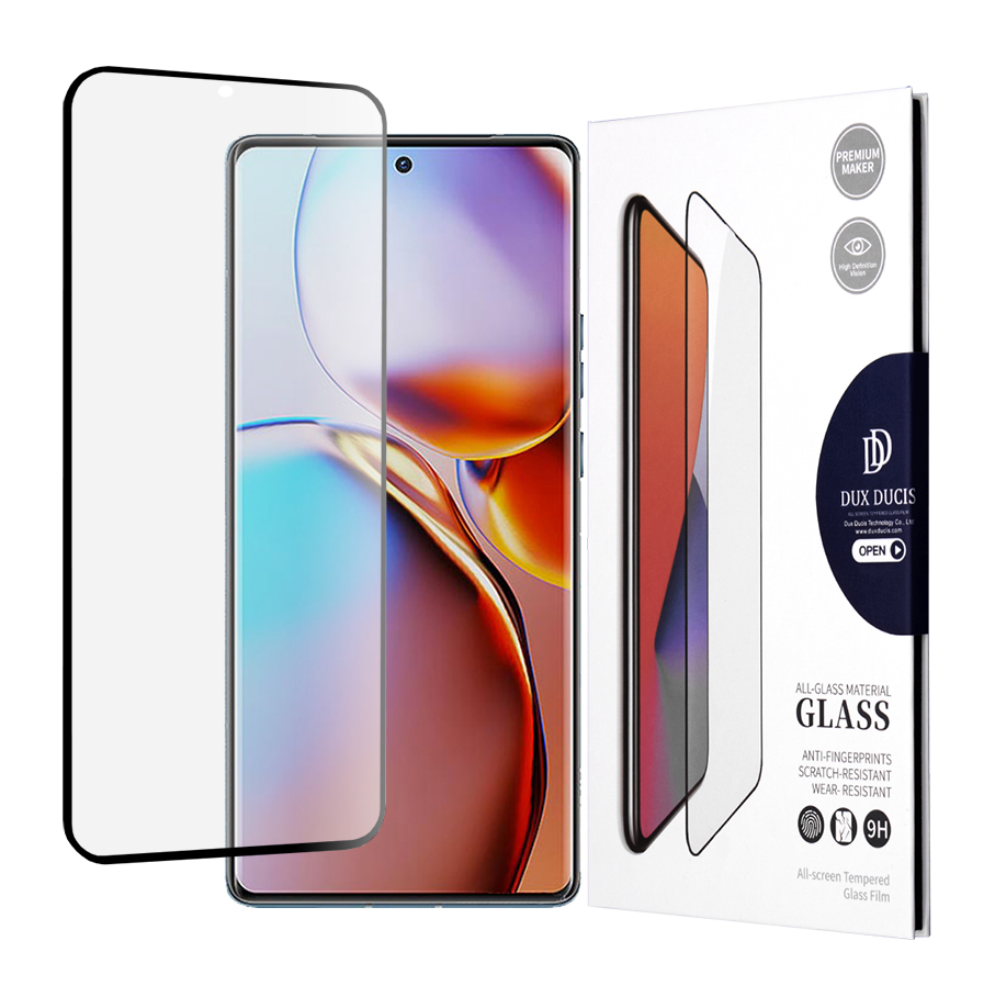 Капак за Motorola Edge 40 Pro - Dux Ducis Tempered Glass - Черен