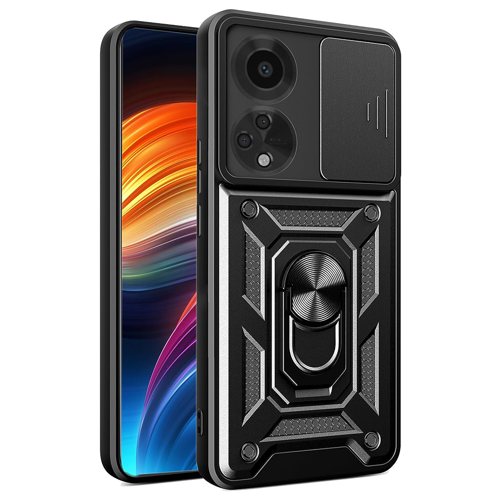 Калъф за Oppo A98 5G - Techsuit CamShield Series - Черен