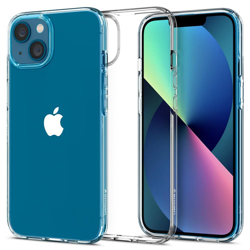 Калъф за iPhone 13 - Spigen Liquid Crystal (ACS03515) - Прозрачен