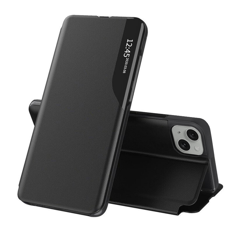 Калъф за iPhone 15 Plus - Techsuit eFold Series - Черен