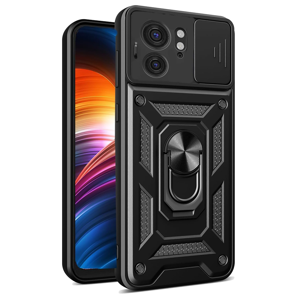 Калъф за Motorola Edge 40 / Edge (2023) - Techsuit CamShield Series - Черен