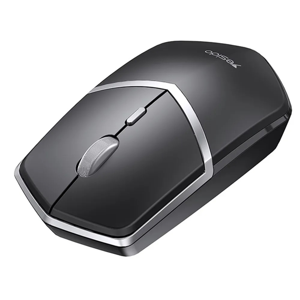 Безжична мишка 1600DPI - Yesido (KB16) - Черна
