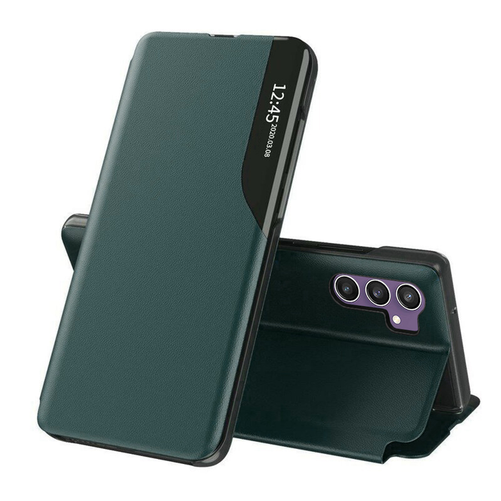 Калъф за Samsung Galaxy S23 FE - Techsuit eFold Series - Тъмнозелен