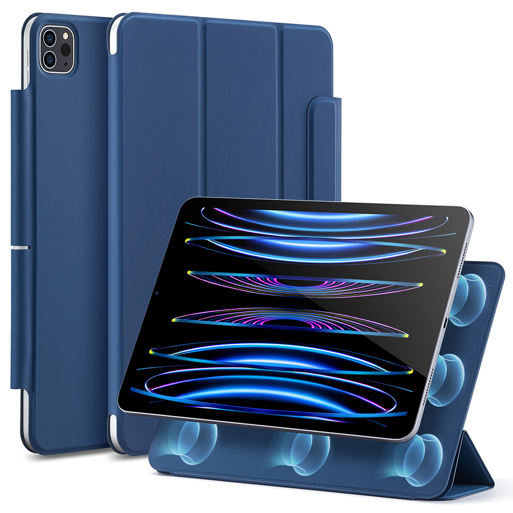 Калъф за iPad Pro 11 (2018 / 2020 / 2021 / 2022) - ESR Rebound Magnetic - Тъмносин Син
