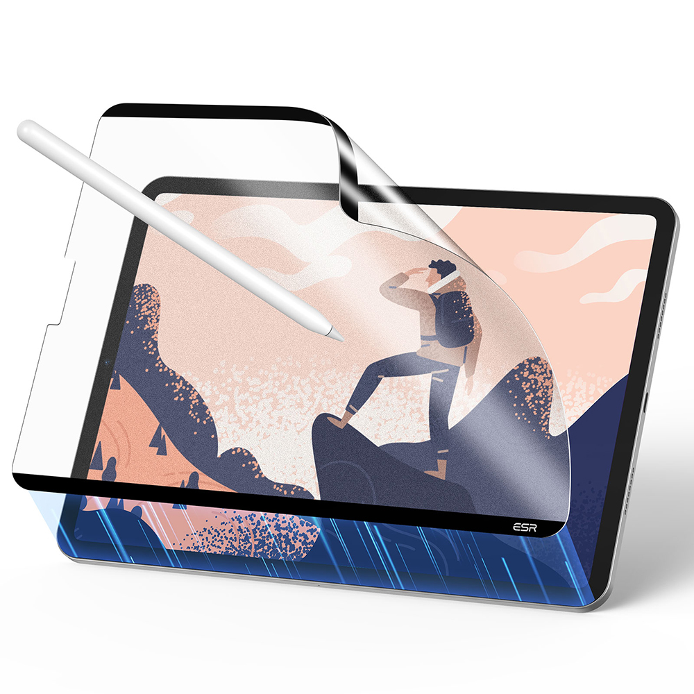 Калъф за iPad Air 13 (2024) / Air 13 (2025) / Air 13 (2026) - ESR магнитен на усещане за хартия - Прозрачен