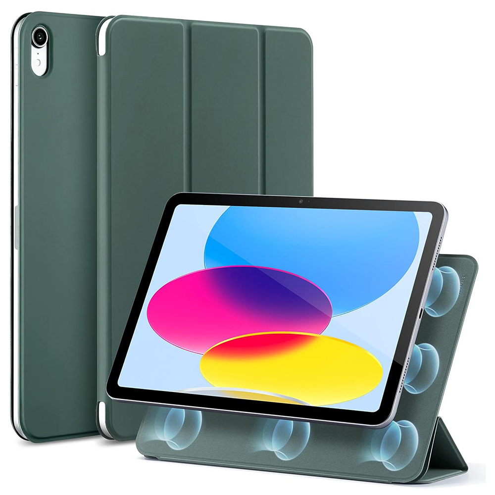 Калъф за iPad 10 (2022) 10.9 / iPad 11 (2025) / iPad 12 (2026) - ESR Rebound Magnetic - Forest Зелен