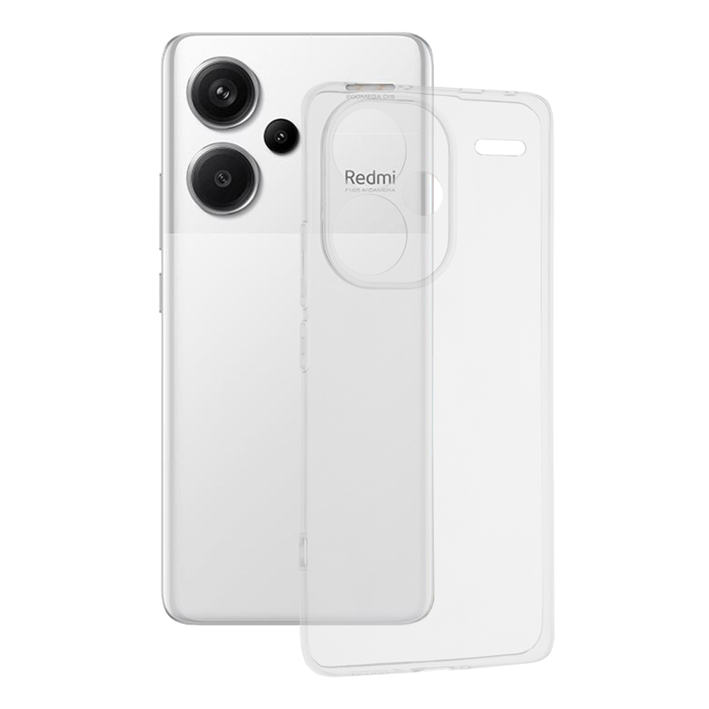 Калъф за Xiaomi Redmi Note 13 Pro+ 5G - Techsuit Прозрачен Silicone - Прозрачен