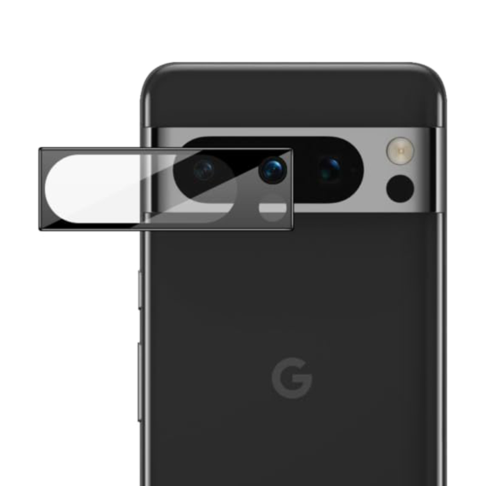 Капак за камера за Google Pixel 8 Pro - Techsuit Full Camera Glass - Черен