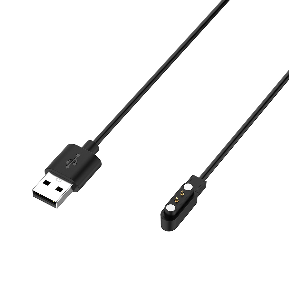 Зарядно за Haylou Bling LS12/RT LS05S/Oneplus Nord Watch USB, 3.5W - Techsuit (TXC4) - Черен