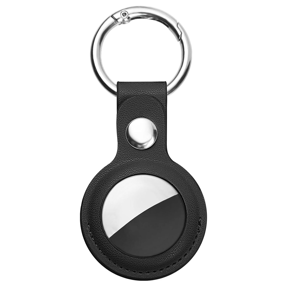 Калъф за AirTag - Techsuit Secure Leather Holder (SLH1) - Черен