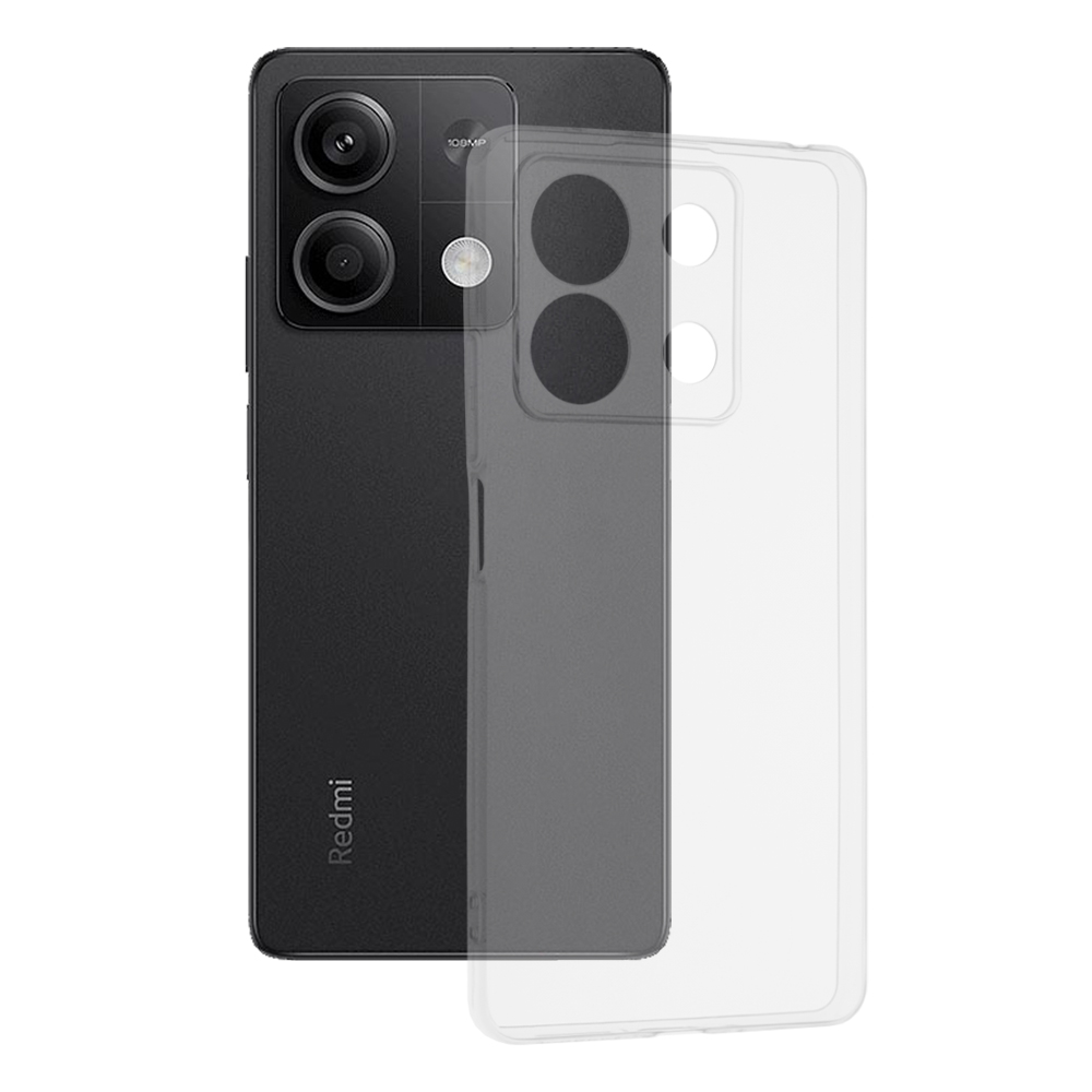 Калъф за Xiaomi Redmi Note 13 5G - Techsuit Прозрачен Silicone - Прозрачен