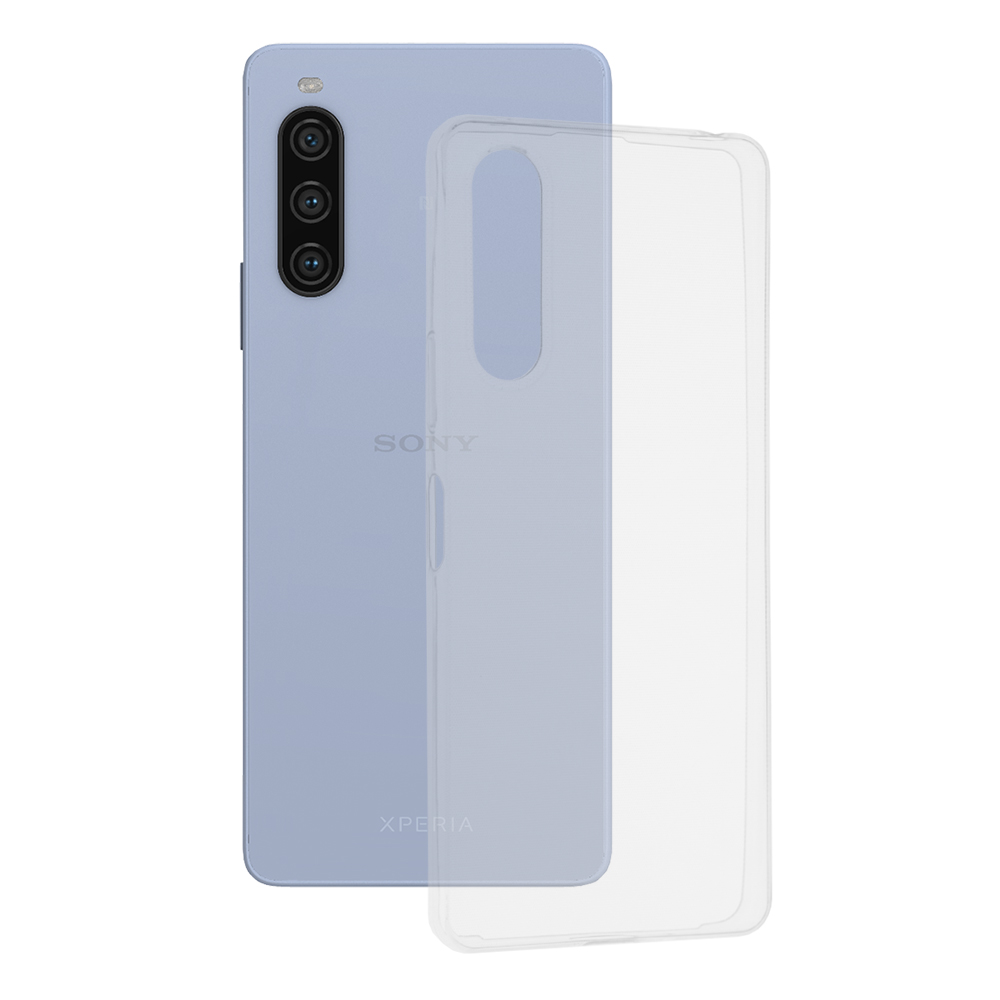 Калъф за Sony Xperia 10 V - Techsuit Прозрачен Silicone - Прозрачен