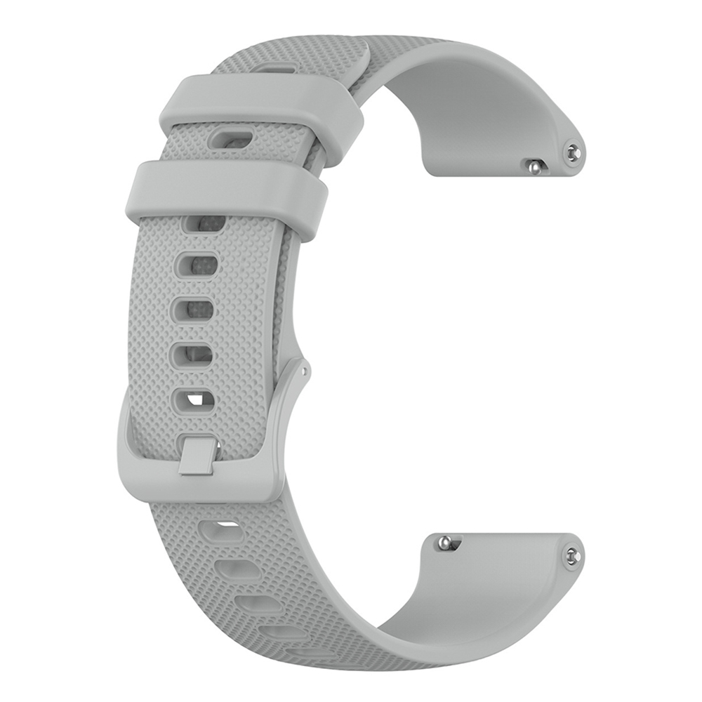 Каишка за Samsung Galaxy Watch 4/5/Active 2, Huawei Watch GT 3 (42mm)/GT 3 Pro (43mm) - Techsuit Watchband 20mm (W006) - Сив