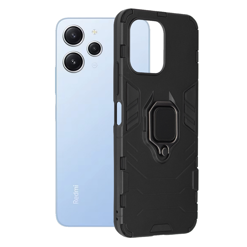 Калъф за Xiaomi Redmi 12 4G / 12 5G - Techsuit Silicone Shield - Черен