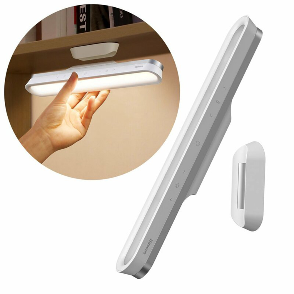 LED настолна лампа 1800mAh, 3000K-5000K - Baseus (DGXC-02) - Бяла