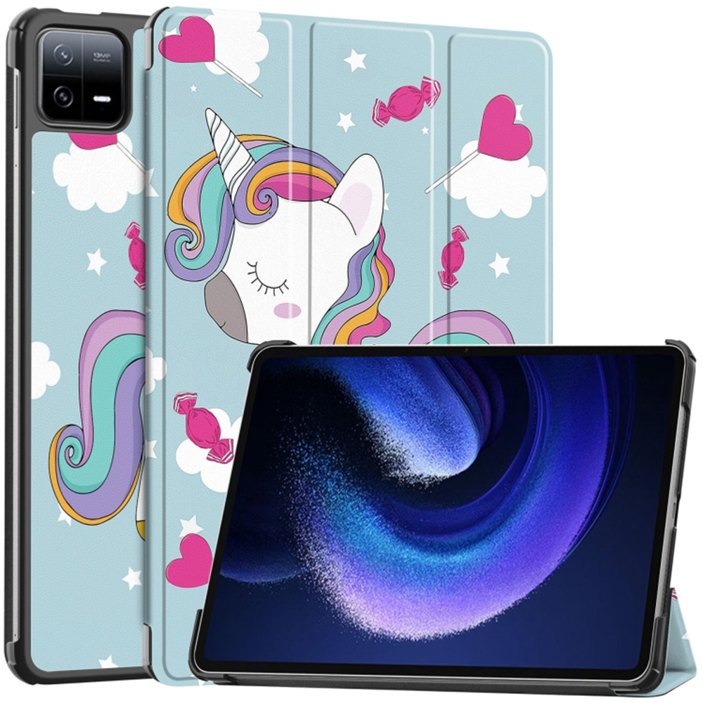 Калъф за Xiaomi Pad 6 / Pad 6 Pro - Techsuit FoldPro - Unicorn