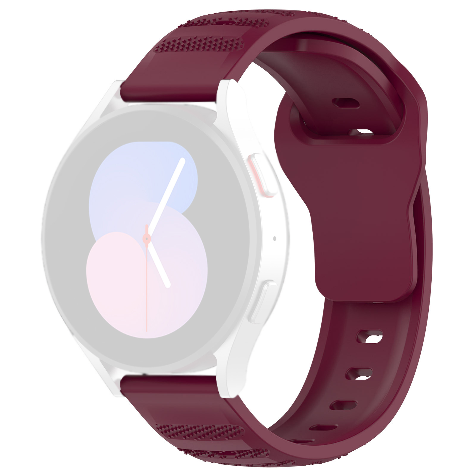 Каишка за Huawei Watch GT 2 (46mm)/GT 2 Pro/GT 3 Pro (46mm)/Ultimate, Xiaomi Watch S1 - Techsuit Watchband (W050) - Bordeaux