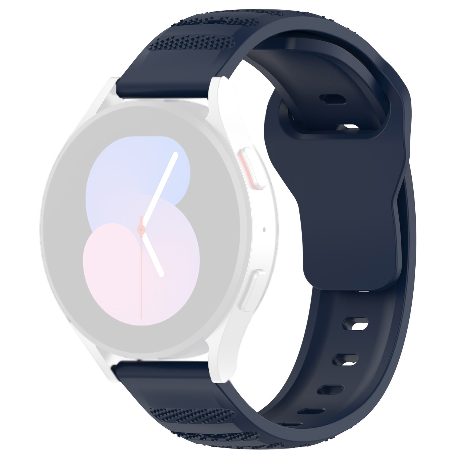 Каишка за Samsung Galaxy Watch 4/5/Active 2, Huawei Watch GT 3 (42mm)/GT 3 Pro (43mm) - Techsuit Watchband (W050) - Син