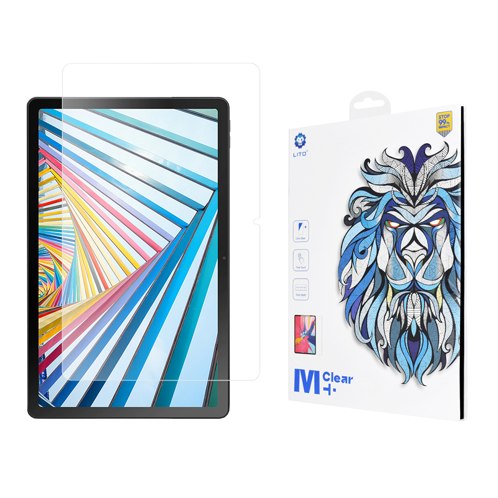 Капак за Lenovo Tab M10 Plus Gen 3 TB-125F/TB-128F - Lito 2.5D Classic Glass - Прозрачен