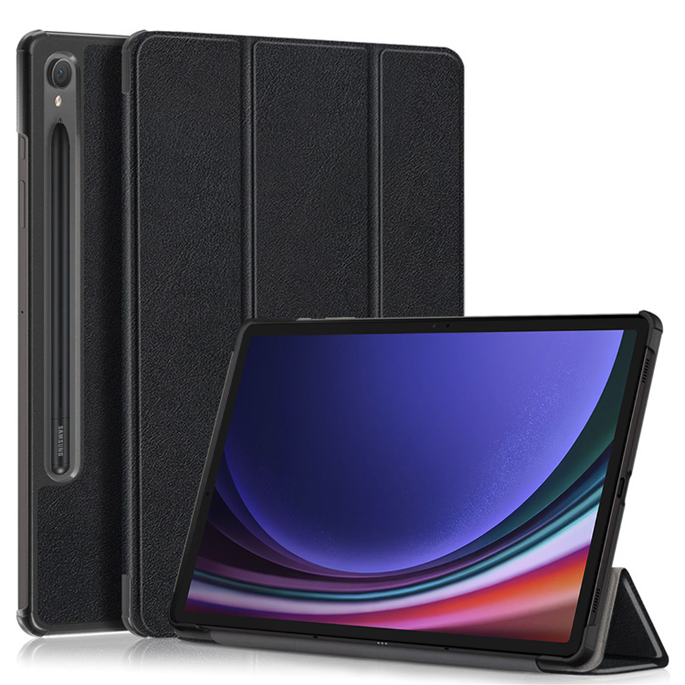Калъф за Samsung Galaxy Tab S9 / S9 FE / S10 FE / S10 Lite - Techsuit FoldPro - Черен