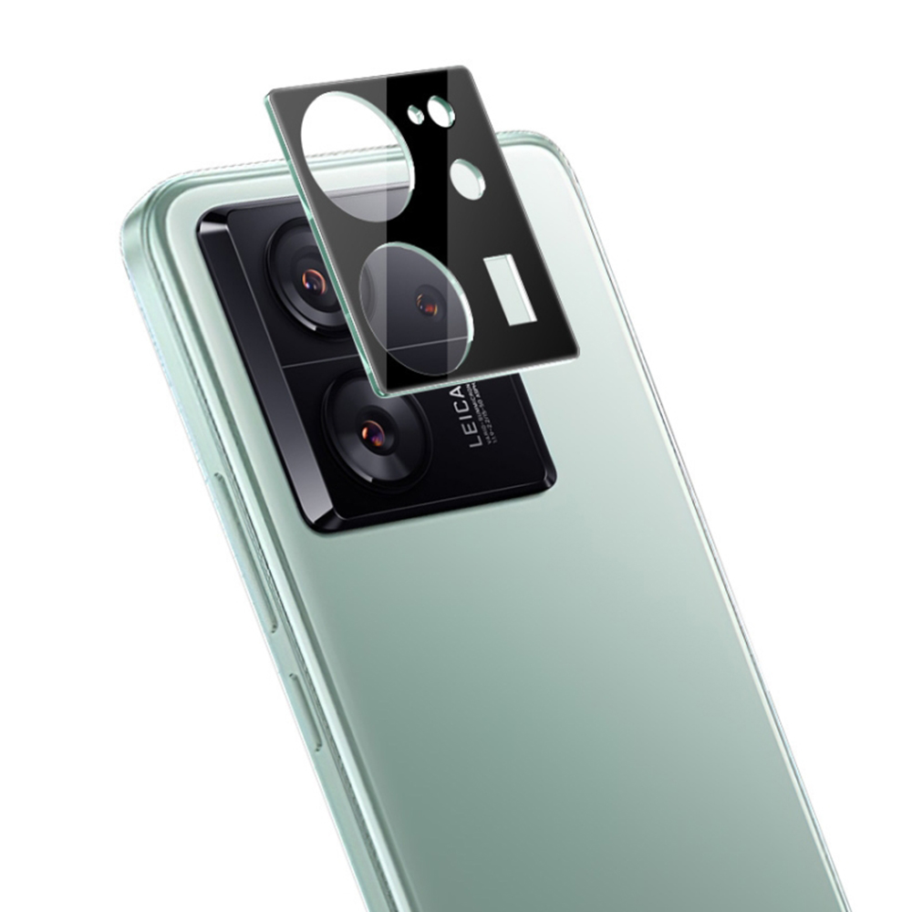 Капак за камера за Xiaomi 13T / 13T Pro - Techsuit Full Camera Glass - Черен
