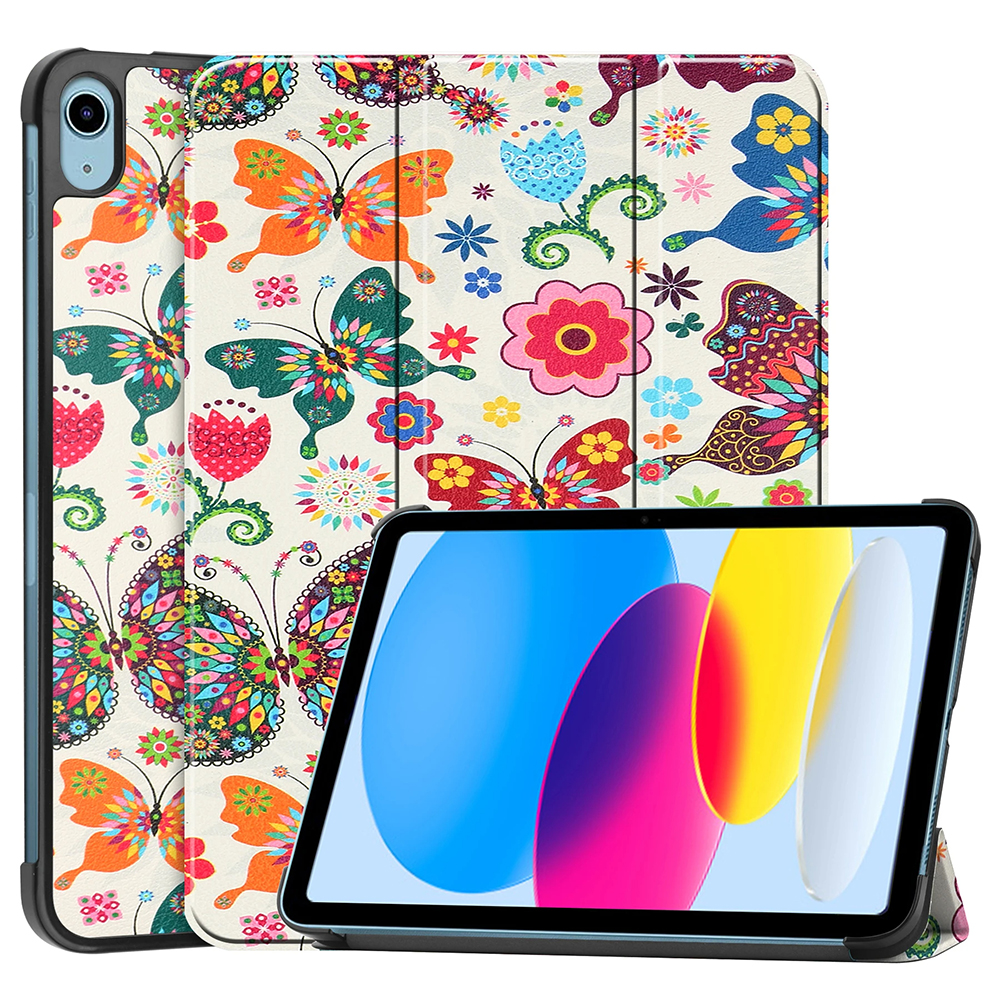 Калъф за iPad 10 (2022) 10.9 / 11 (2025) - Techsuit FoldPro - Butterfly