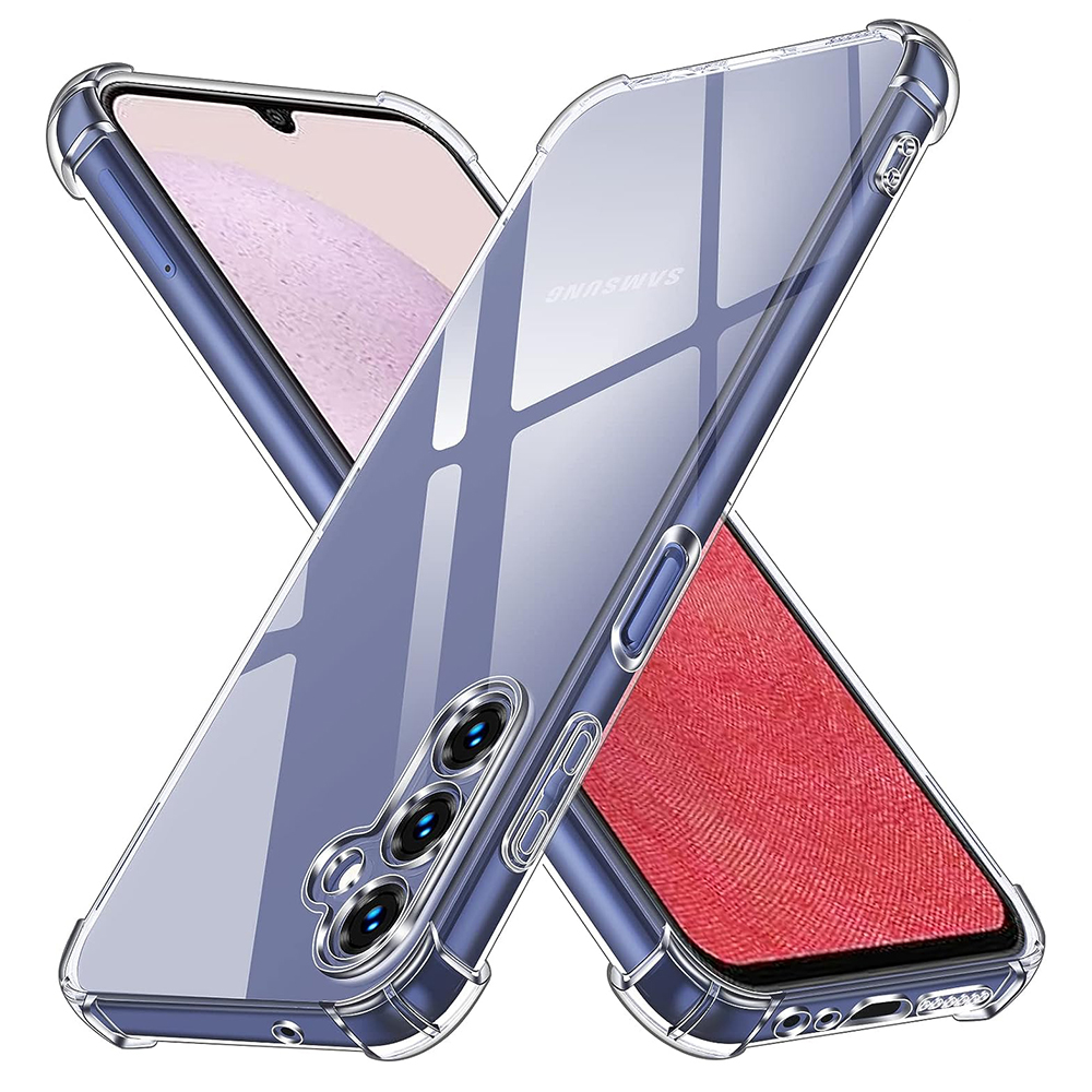 Калъф за Samsung Galaxy A14 4G / A14 5G - Techsuit Shockproof Прозрачен Silicone - Прозрачен