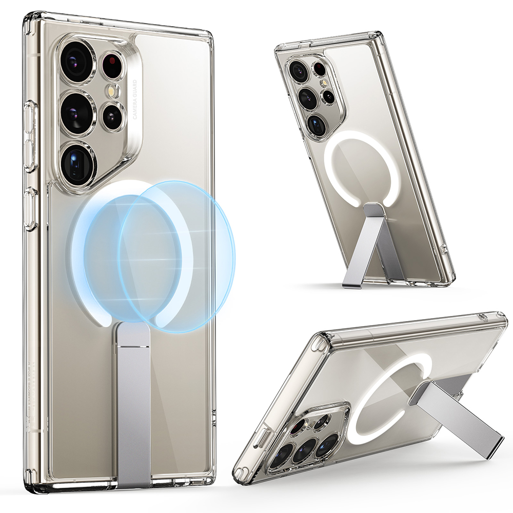 Калъф за Samsung Galaxy S24 Ultra - ESR Boost Flickstand HaloLock - Прозрачен